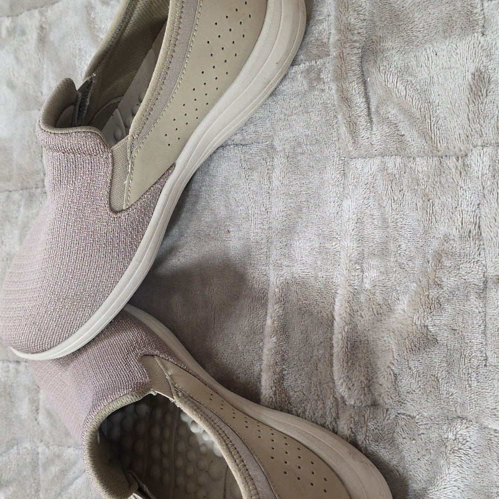 Reviva by Crocs Men's Slip-On Loafers Tan Stretch Comfort Casual Sz 11 EUC - Picture 6 of 12